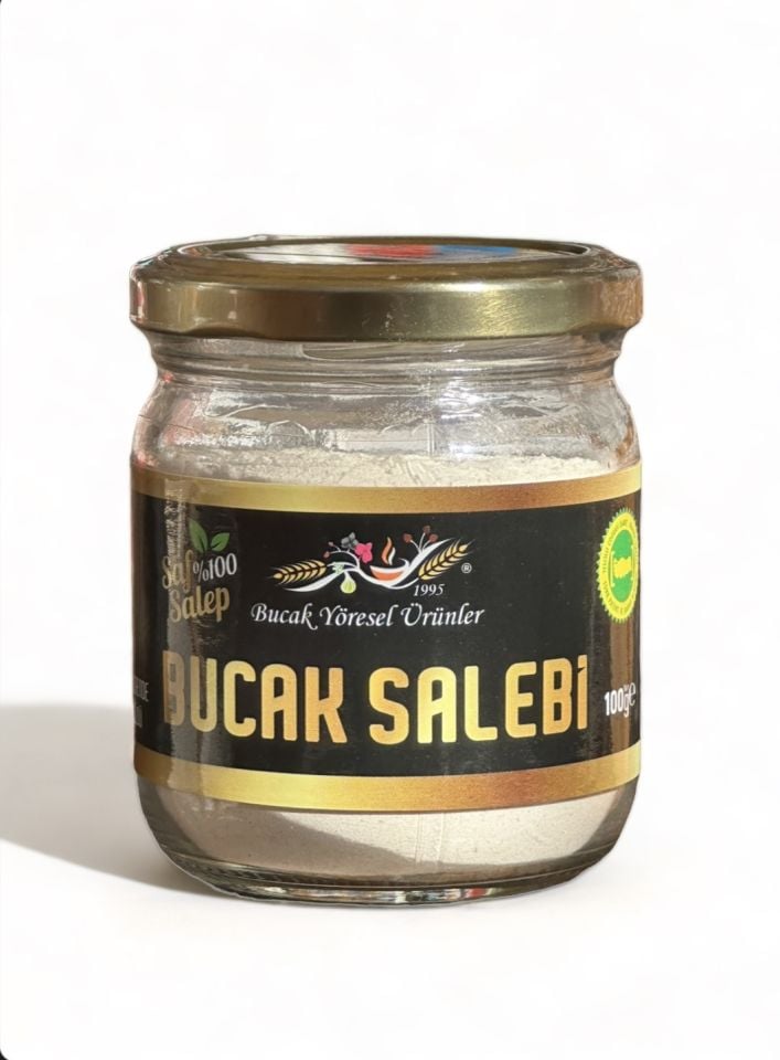 Bucak Salebi 100 G %100 Salep, Doğal Bucak Sahlebi ®️ coğrafi işaretli ürün