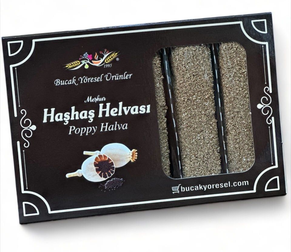 Haşhaş Helvası 300g ®️ Coğrafi İşaretli Ürün * Şeker ilavesiz!