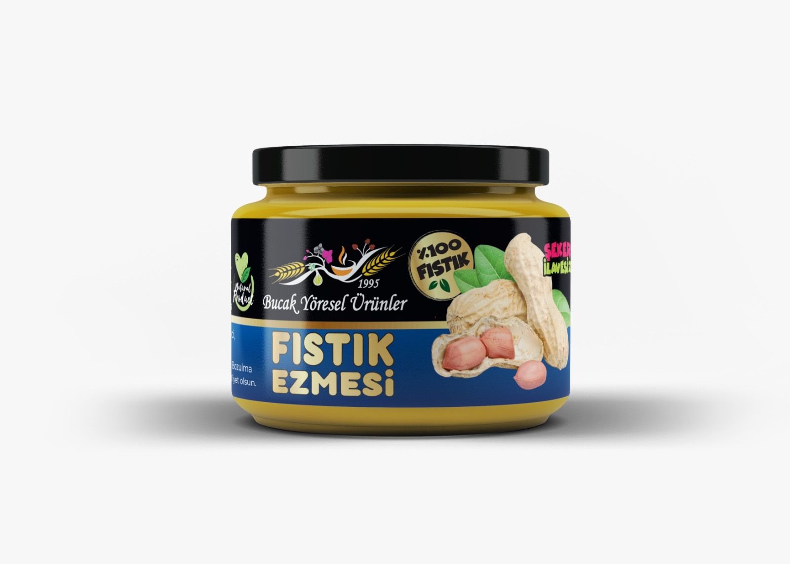 Jif no ilave şeker fıstık ezmesi serpme, 15.5 oz