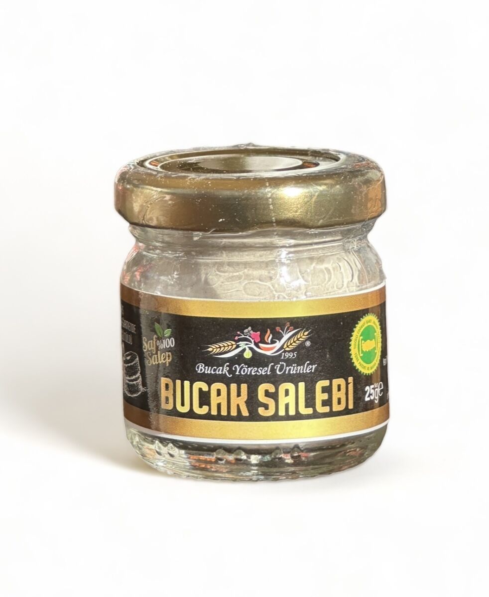 Bucak Salebi 25g, %100 Saf Salep, Doğal Bucak Sahlebi ®️ coğrafi işaretli ürün