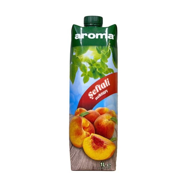 Aroma Nektar Şeftali Meyve Suyu 1L 12 Adet