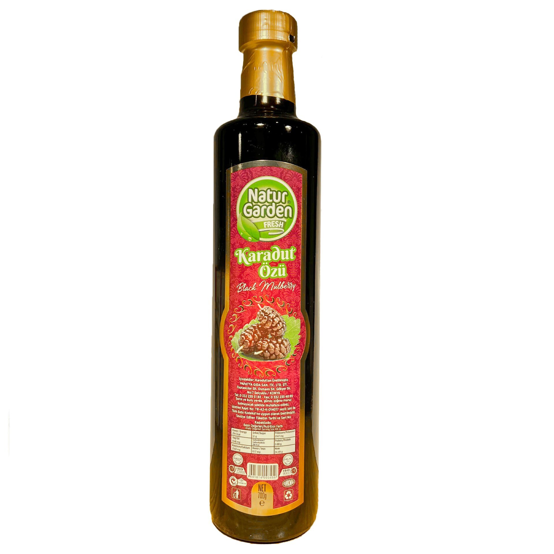 Natur Garden Karadut Özü 700g