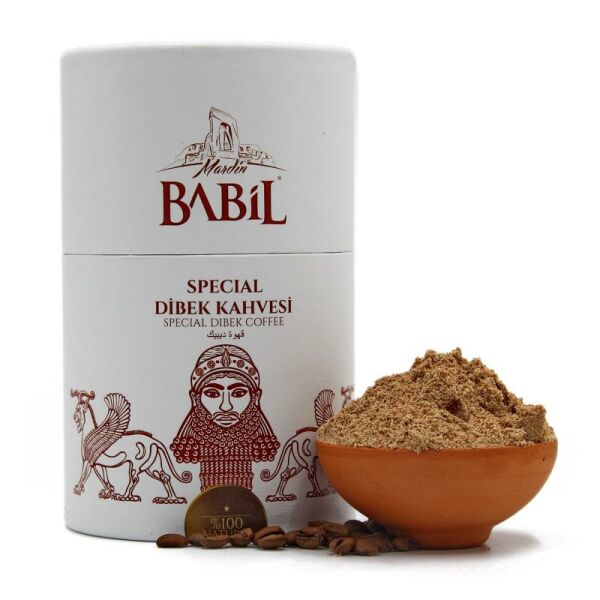 Mardin Babil Special Dibek Kahvesi 200g Karton Silindir Kutu