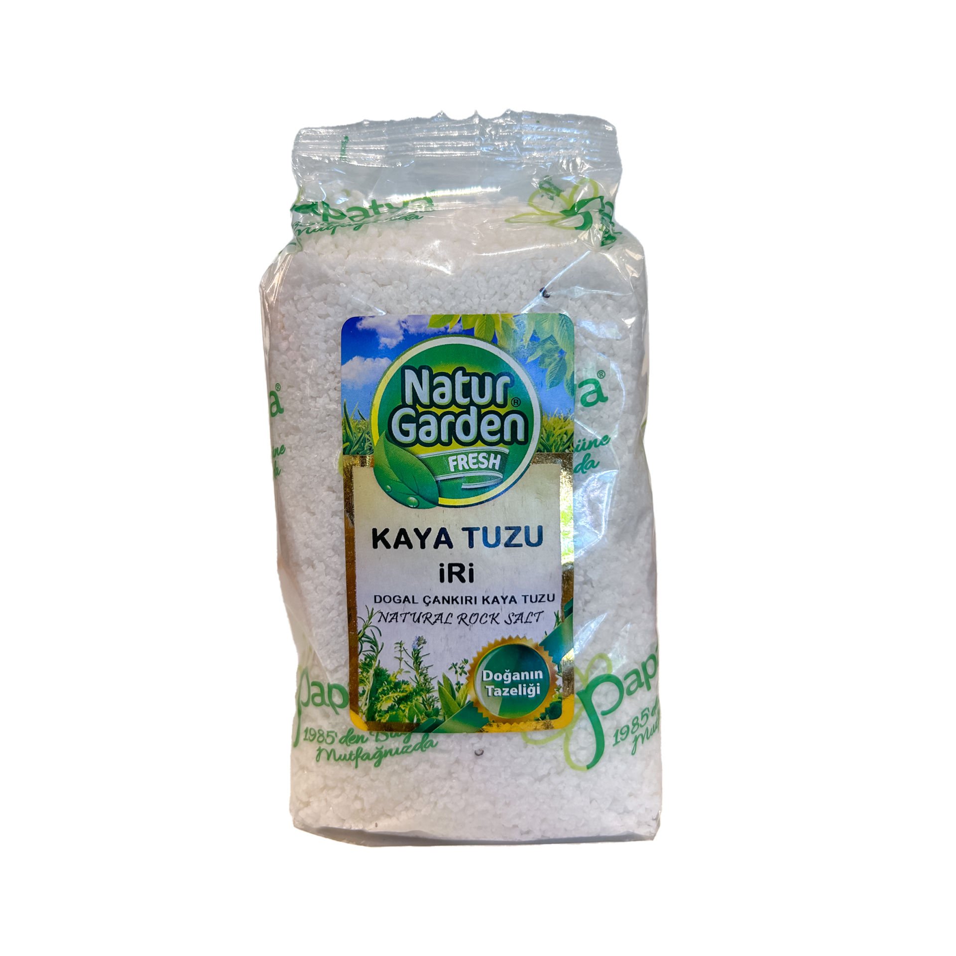 Natur Garden Papatya Doğal Çankırı Kaya Tuzu Tane 1kg