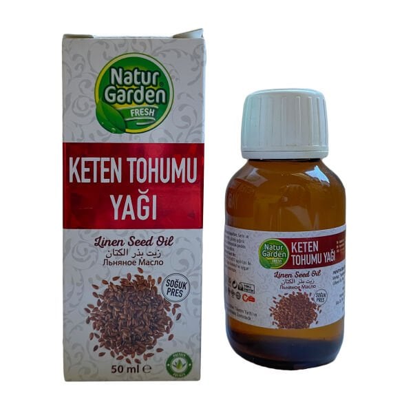 Natur Garden Keten Tohumu Yağı 50ml