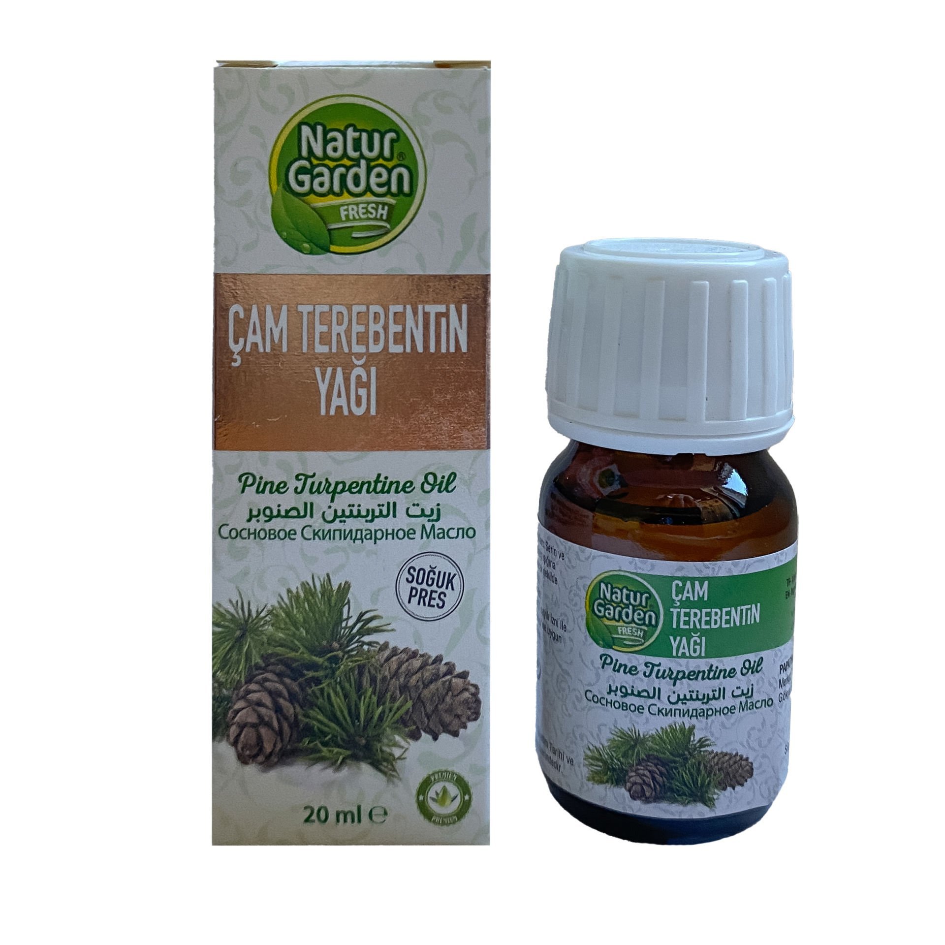 Natur Garden Çam Terebentin Yağı 20ml