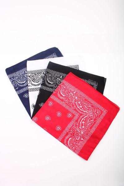 Soobepark Kırmızı Etnik Desenli Unisex Bandana