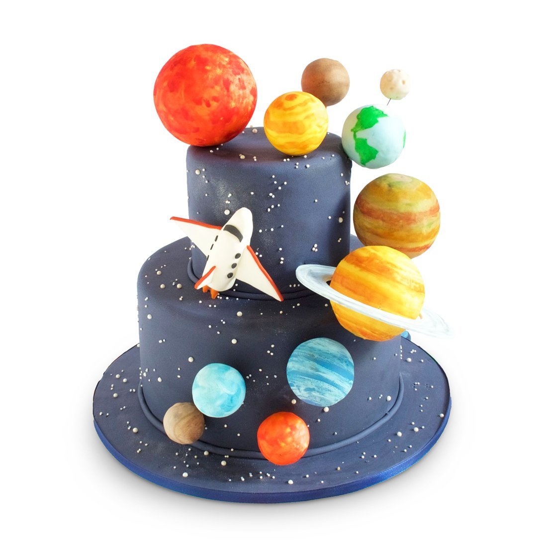 Galaxy Uzay Doğum Günü Pastası