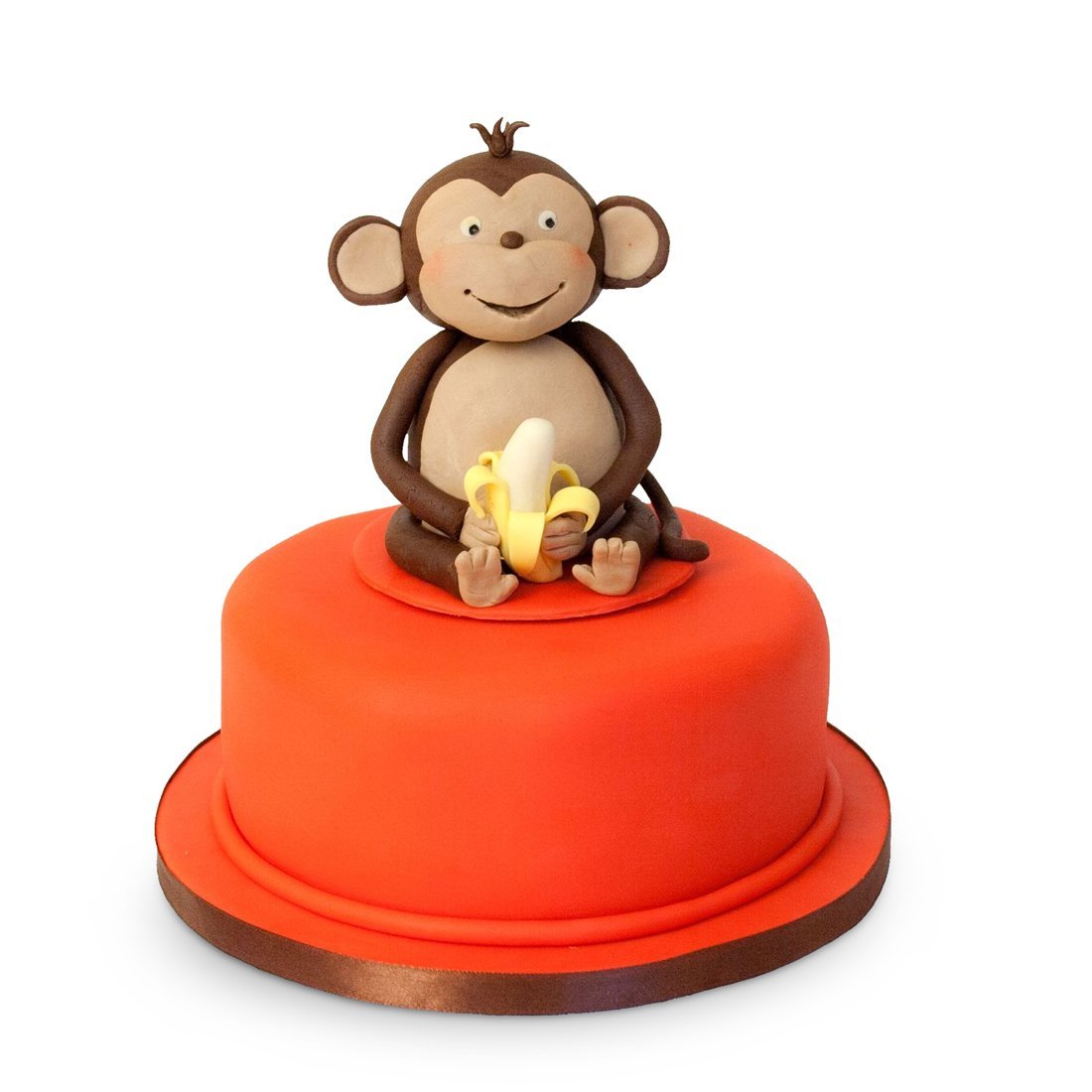 Sevimli Maymun Doğum Günü Pastası