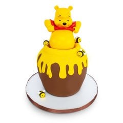 Winne the Pooh Ayıcık Doğum Günü Pastası