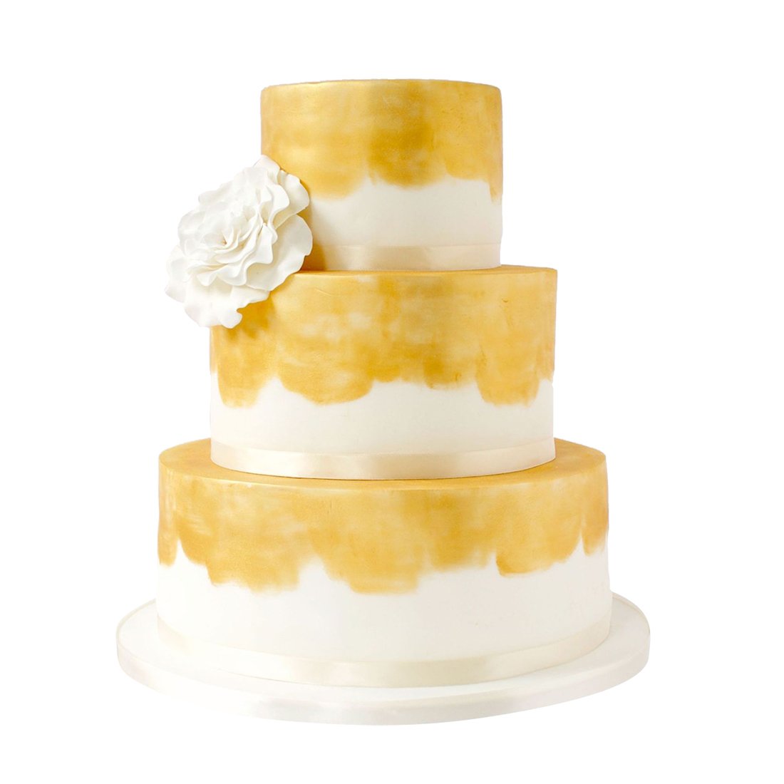 Gold Tek Gül Düğün & Nişan Pastası
