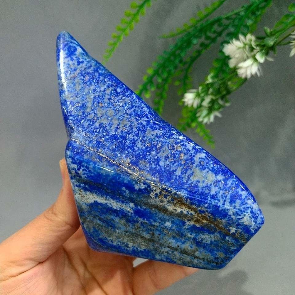 Lapis Lazuli Doğal Taş Kütle 663 gr