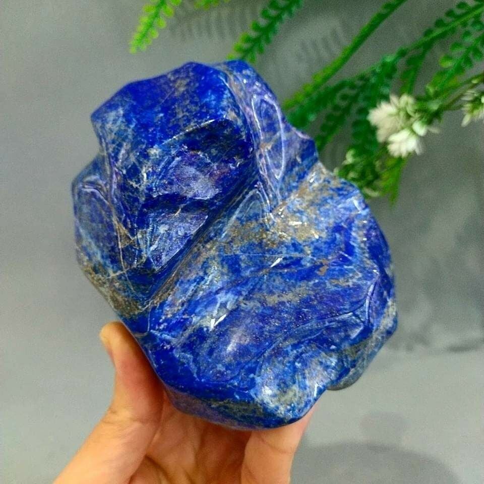 Lapis Lazuli Doğal Taş Kütle 1022 gr