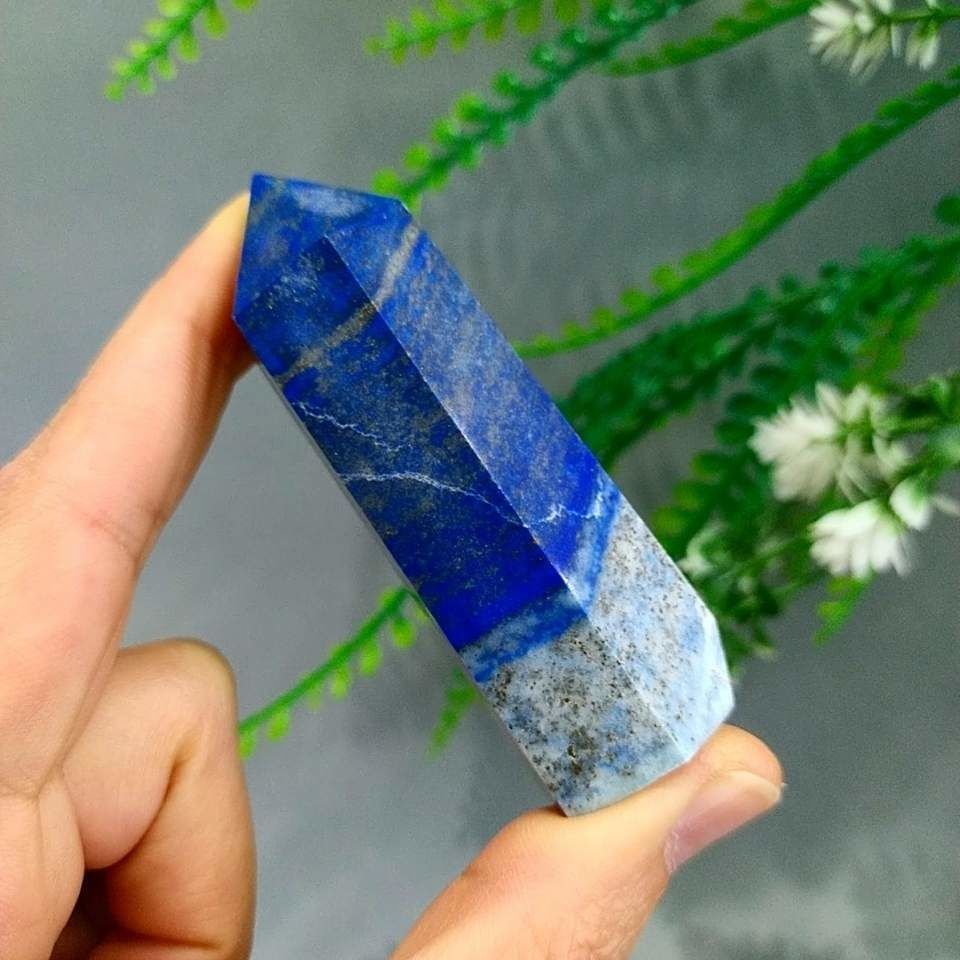 Lapis Lazuli Doğal Taş Kule 110 gr