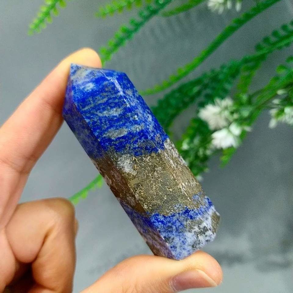Lapis Lazuli Doğal Taş Kule 111 gr
