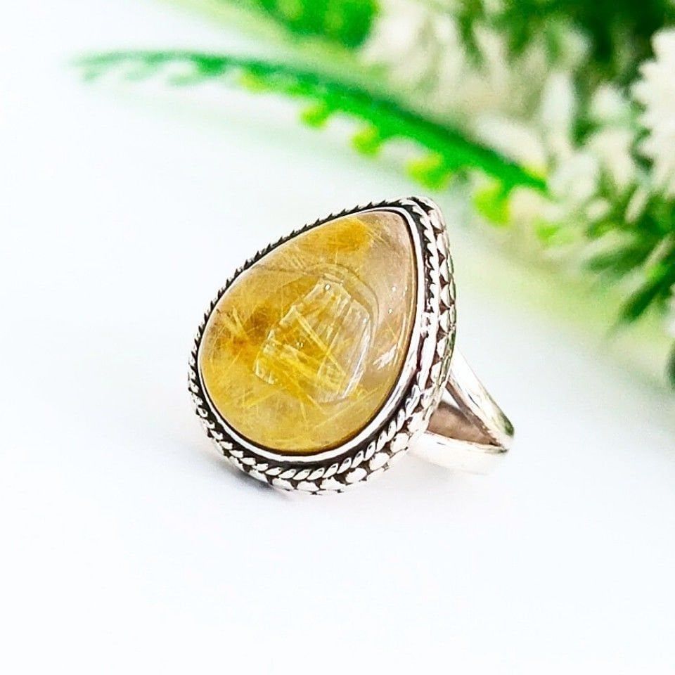 Gold Beril Özel Tasarım Yüzük - OTS1080