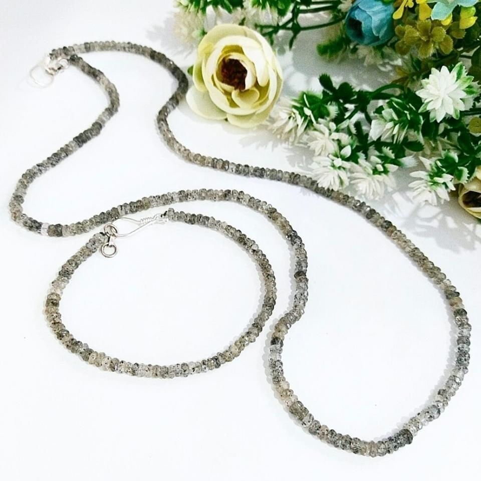 Herkimer Elması Doğal Taş Kolye ve Bileklik