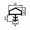 Hafele F03 Fitil o.basan, çatı, meşe, 10mm