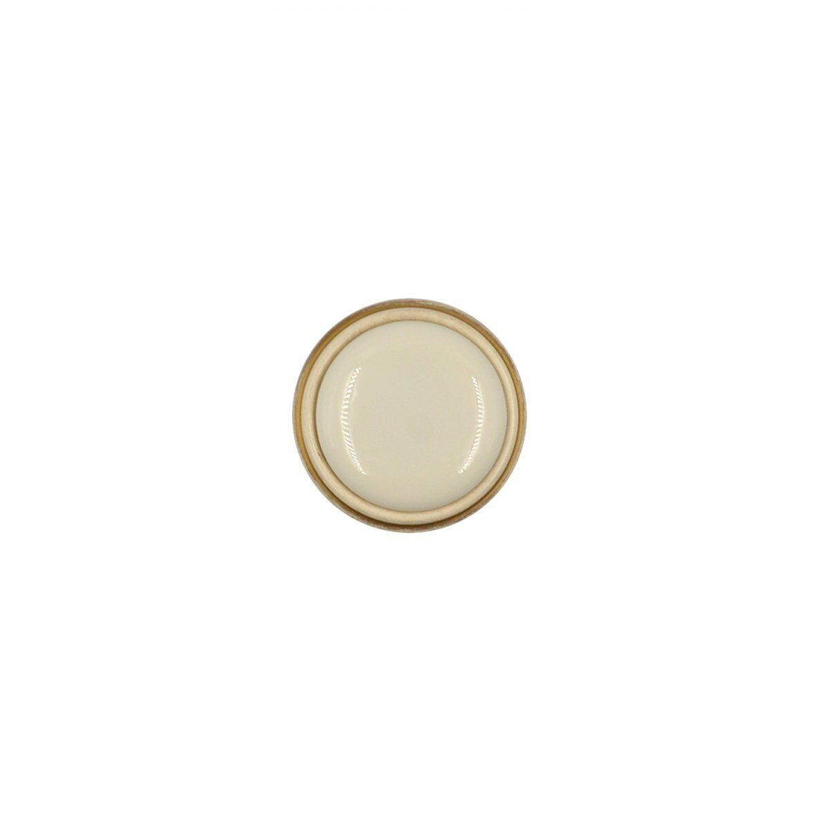 Giusti P77.01.00.V5G Seramik Porselen Altın - Beyaz 00mm Düğme Kulp