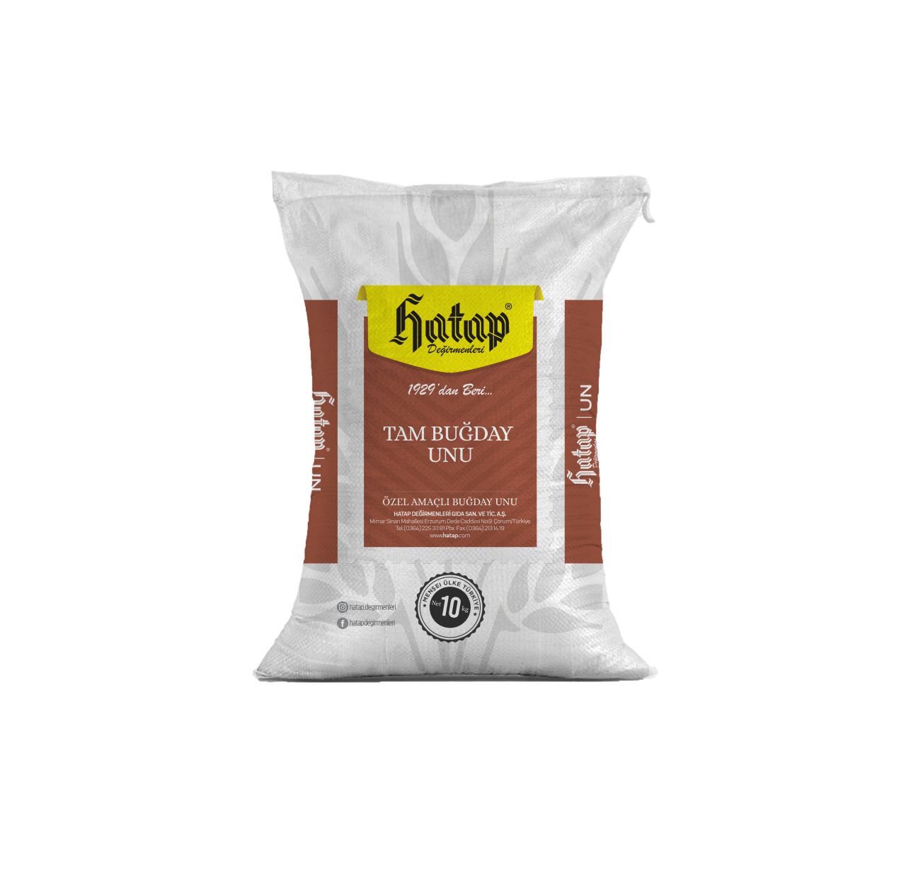 10 Kg Tam Buğday Unu