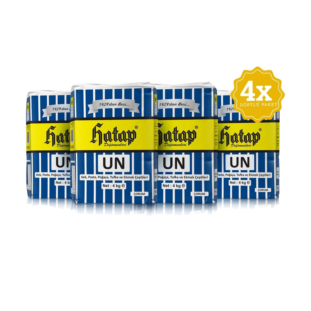(4 Kg x 4 Adet) Çok Amaçlı Un