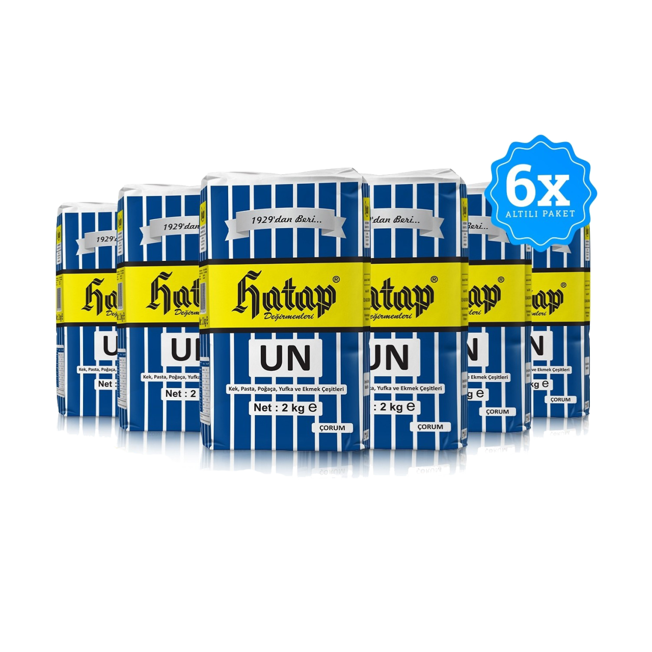 (2 Kg x 6 Adet) Çok Amaçlı Un