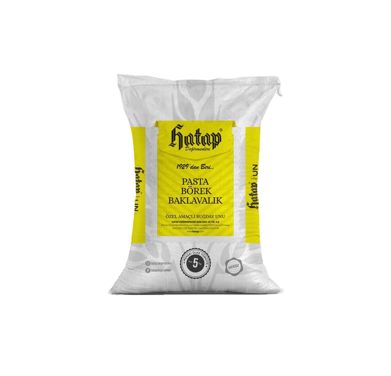 5 Kg Pasta, Börek ve Baklavalık (Katkısız)