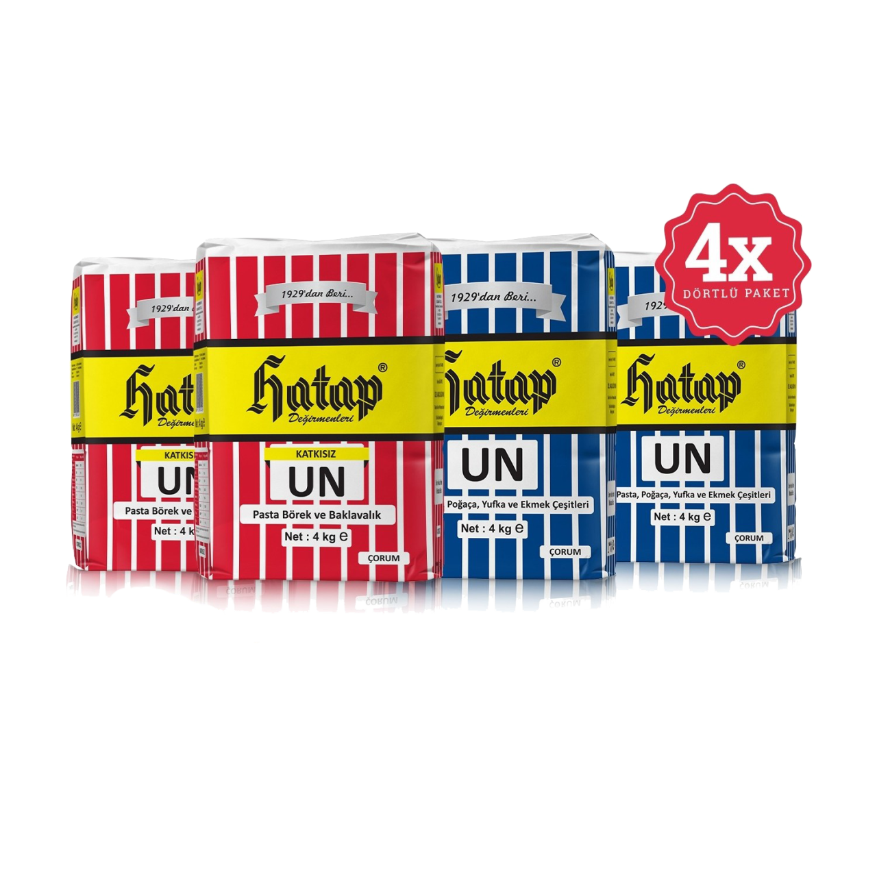 Çok Amaçlı Un (4 Kg x 2 Adet) - Lüks Un (4 Kg x 2 Adet)