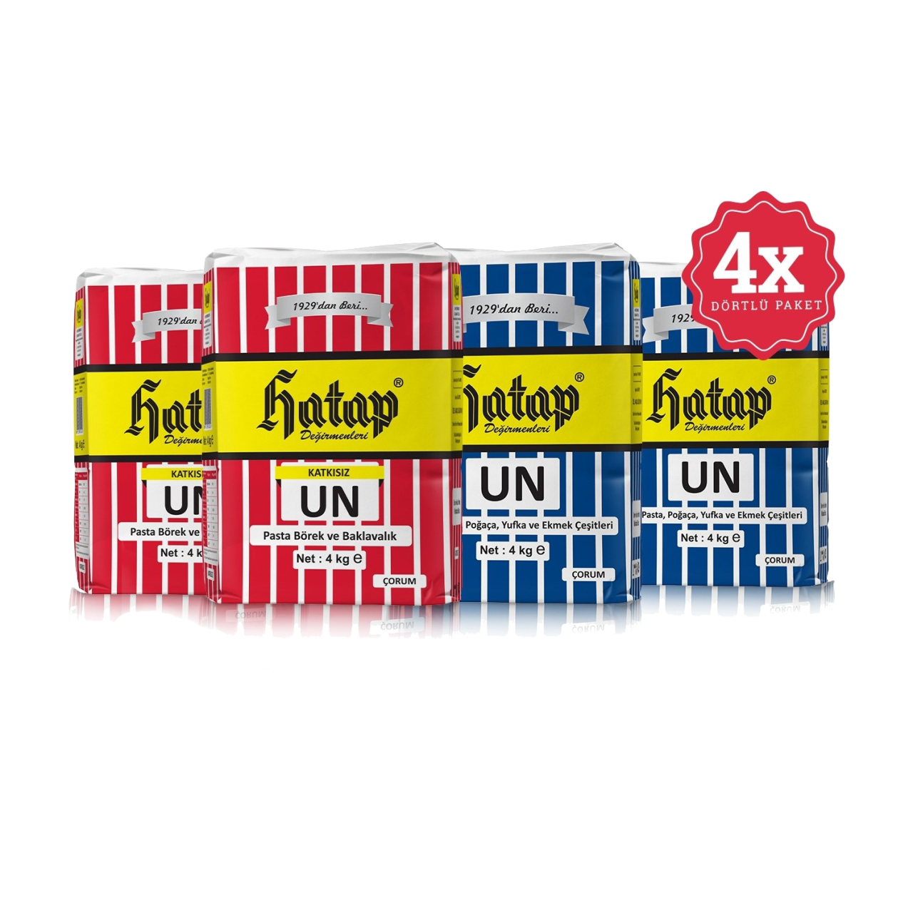 Çok Amaçlı Un (4 Kg x 2 Adet) - Lüks Un (4 Kg x 2 Adet)