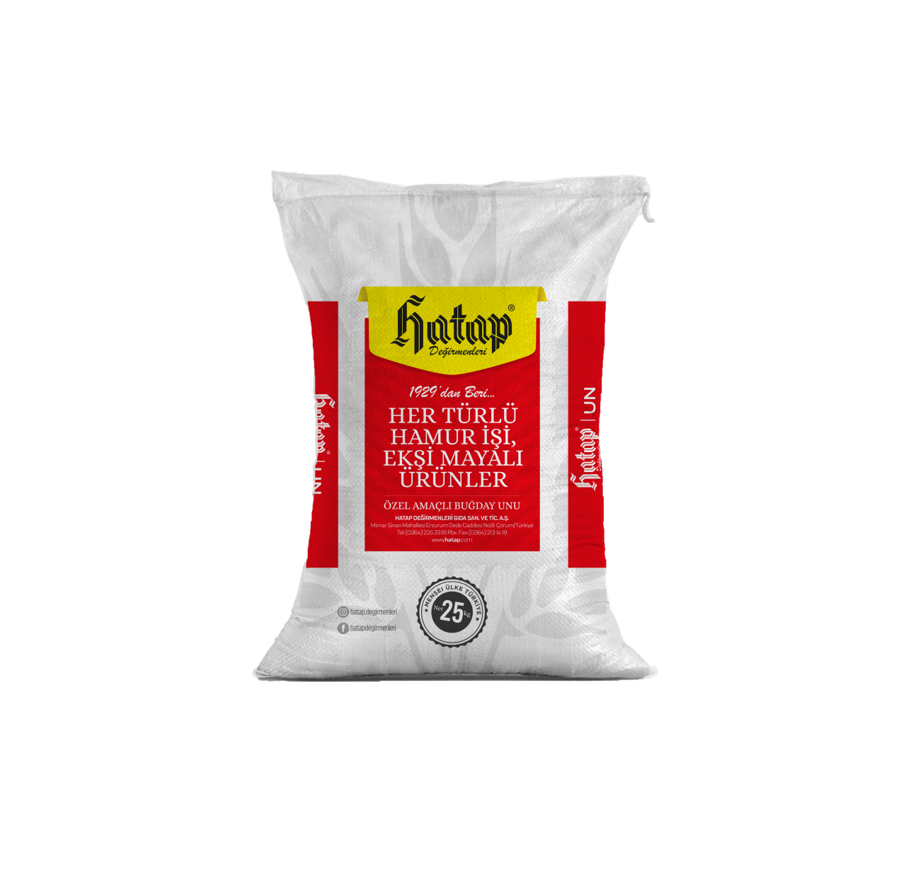 25 Kg Ekmeklik Un