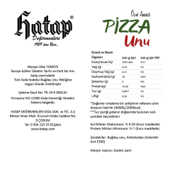 1 Kg Pizza Unu