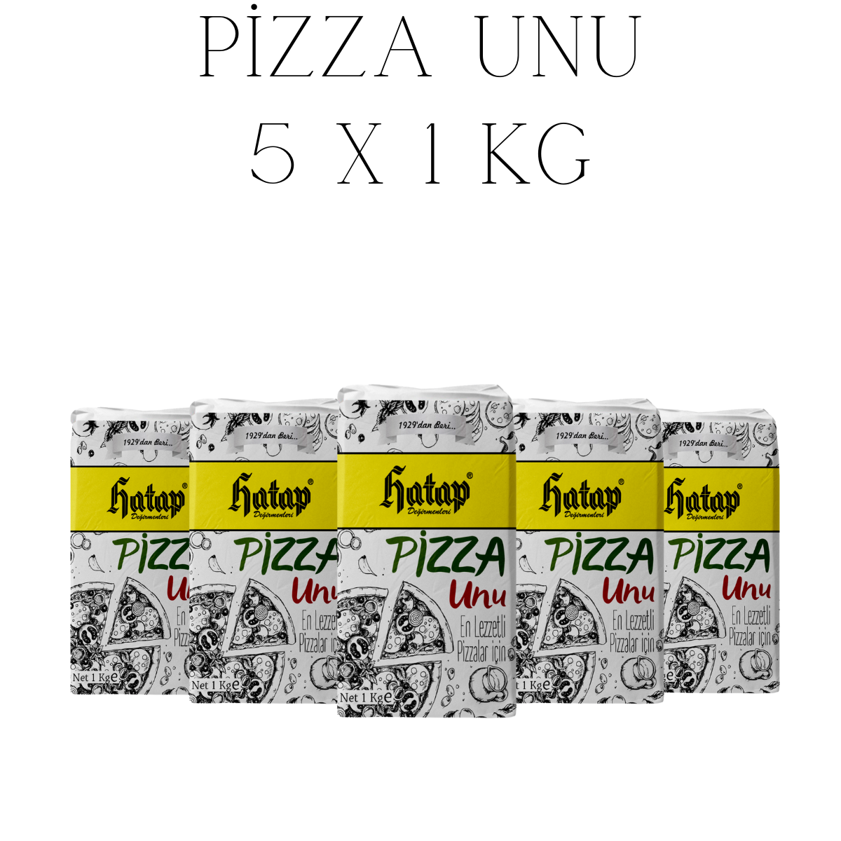 (1 Kg x 5 Adet) Pizza Unu