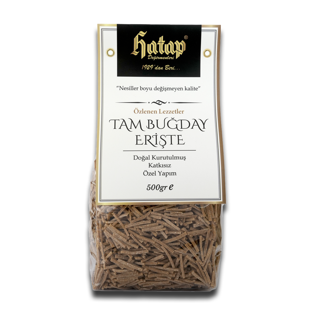 Tam Buğday Erişte 500gr