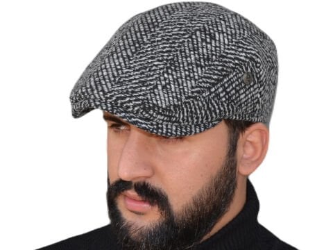 Pozze London Model Kışlık Erkek Kasket Şapka