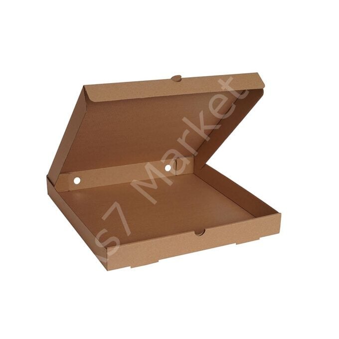 Pizza Kutusu Baskısız 22 cm 22x22x4 cm (100'lü Paket)