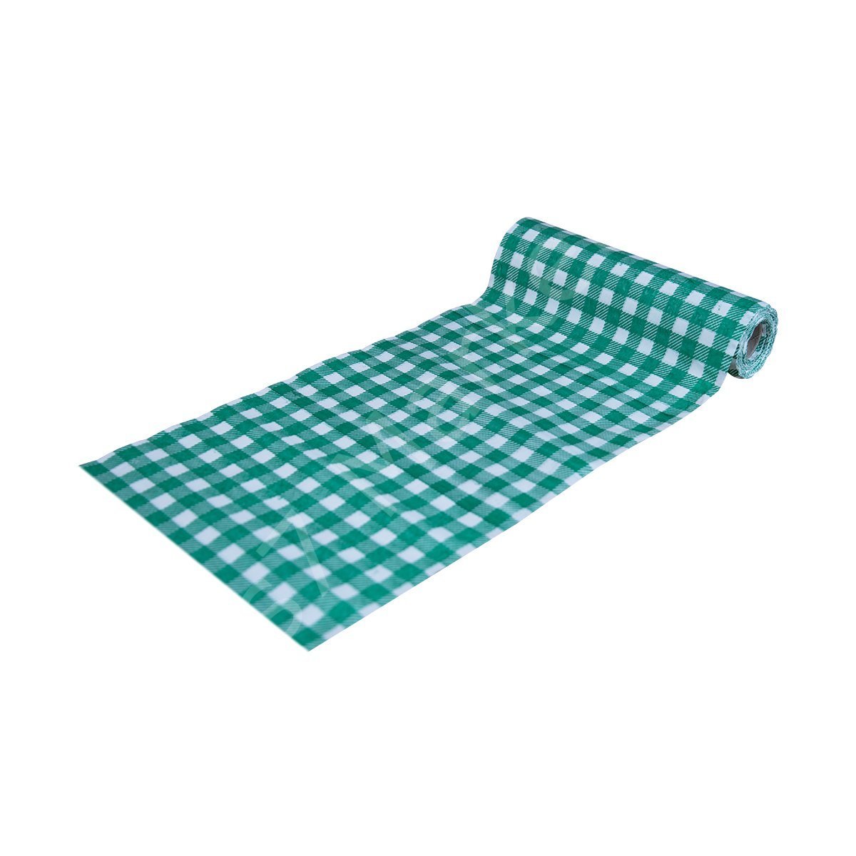 Tek Kullanımlık Masa Örtüsü Yeşil Desen - 100x80cm -  (24'lü Koli)