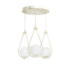 3LÜ DAMLA KREM - BEYAZ GLOBE (TOP) CAM