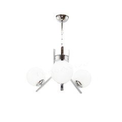 3LÜ ELEGANT KROM - BEYAZ GLOBE(TOP) CAM