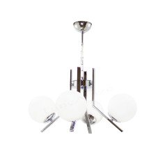 3LÜ ELEGANT KROM - BEYAZ GLOBE(TOP) CAM