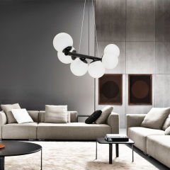 BURGU 6LI SİYAH - BEYAZ GLOBE (TOP CAM