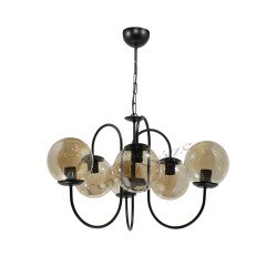 ORLEON SİYAH - FÜME GLOBE TOP CAM