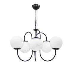 ORLEON SİYAH - FÜME GLOBE TOP CAM