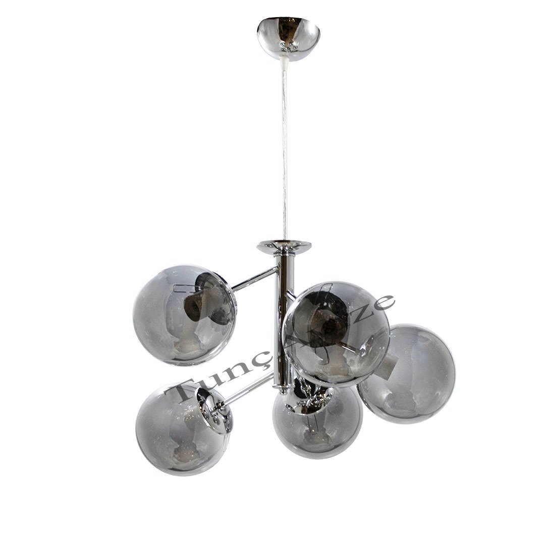 DAL 5Lİ KROM-FÜME GLOBE(TOP) CAM