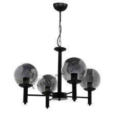 4lü Pipo Siyah - Füme Globe(Top) Cam