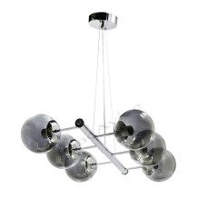 KILÇIK 6LI KROM - BEYAZ GLOBE (TOP) CAM