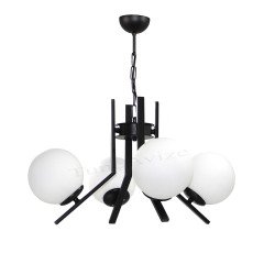 3LÜ ELEGANT SİYAH - BEYAZ GLOBE(TOP) CAM