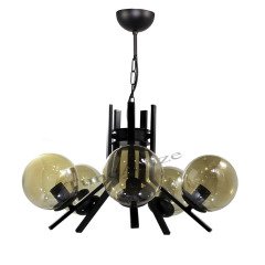 4LÜ ELEGANT SİYAH - BAL GLOBE(TOP) CAM