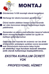 3LÜ DAL SİYAH LAMBADER - FÜME GLOBE(TOP) CAM