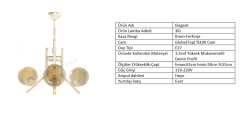 3LÜ ELEGANT KREM - BAL GLOBE(TOP) CAM