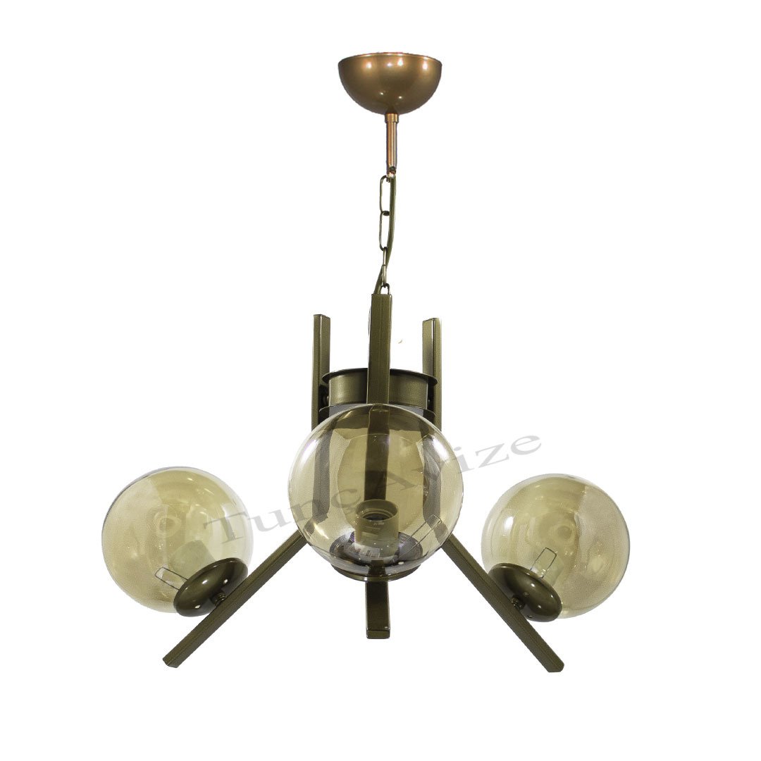 3LÜ ELEGANT ESKİTME- BAL GLOBE(TOP) CAM